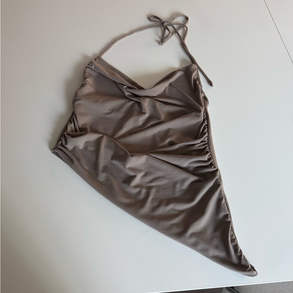 Fashion Nova Cowl Neck Halter Top